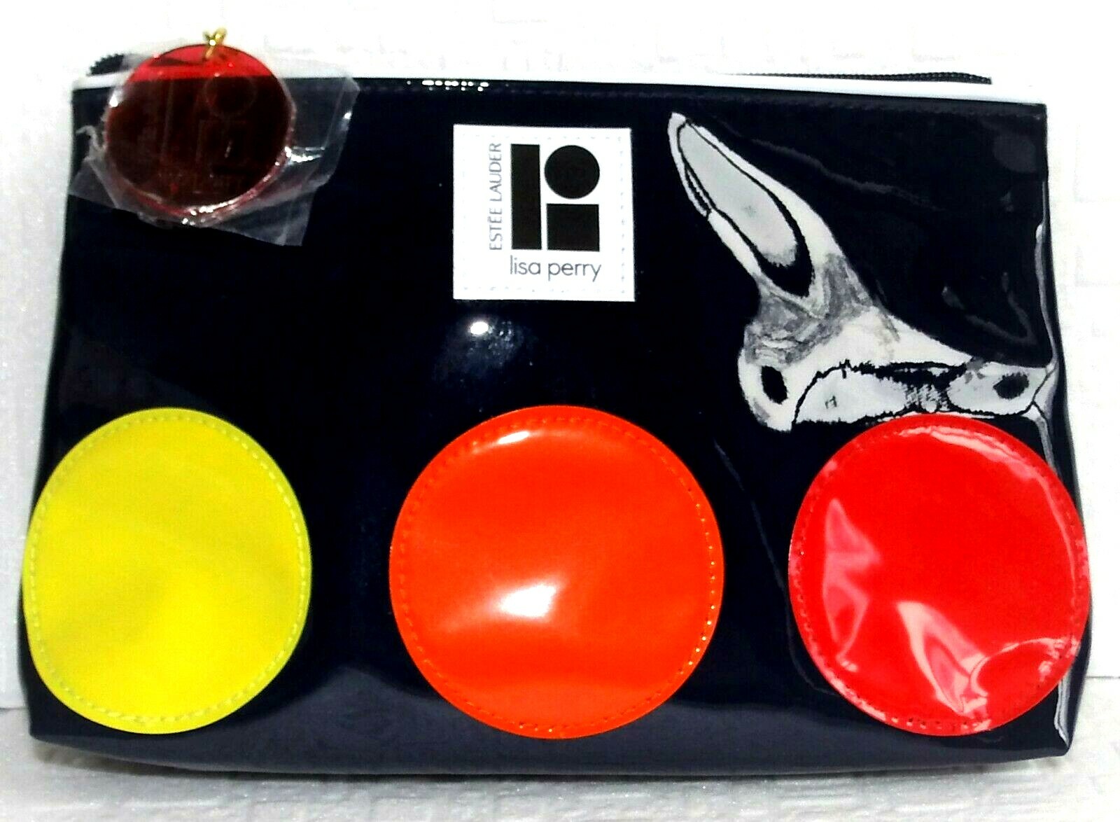 Bolso de Maquillaje Geométrico Estee Lauder por Lisa Perry Nuevo