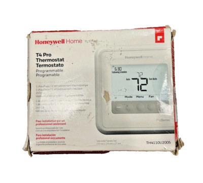 Honeywell T4 Pro Programmable Thermostat - TH4110U2005/U *DAMAGED BOX*