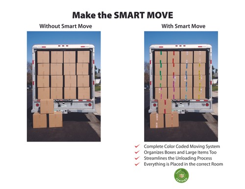 UBMOVE 1 Schlafzimmer Beschriftungsband Wohnzimmer Packband Bad - Bild 6 von 6