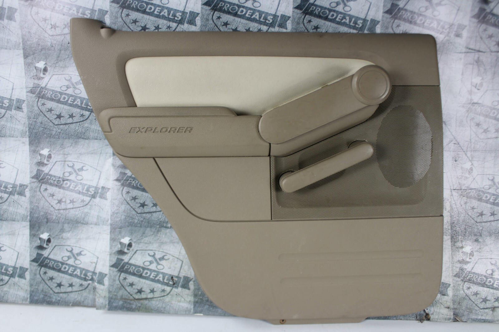 2007 Ford Explorer Door Trim Panel Rear Left Driver Side Camel 7L24