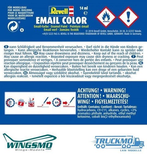 Revell Email Color Italien Red glänzend 14ml 32134 - Bild 2 von 2