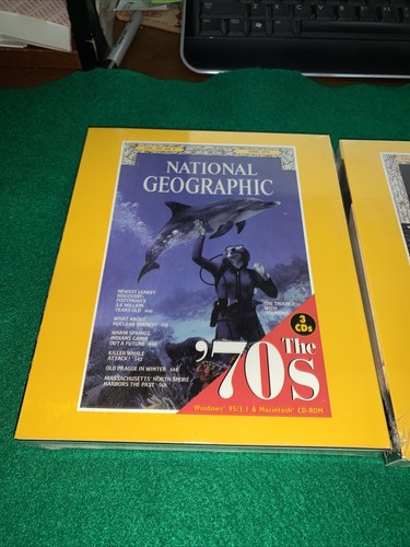 National Geographic Magazine: CD-ROM 3-Disc Win 95/98/Mac Lot: 1950’s,60’s,70’s - Picture 4 of 5