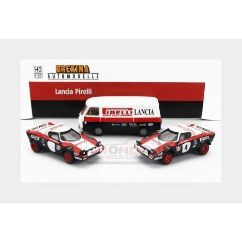 1:87 BREKINA PLAST  Fiat 238 + 2X Lancia Stratos Hf #4 #0 Rally 1978 BRE29663 - Immagine 2 di 2