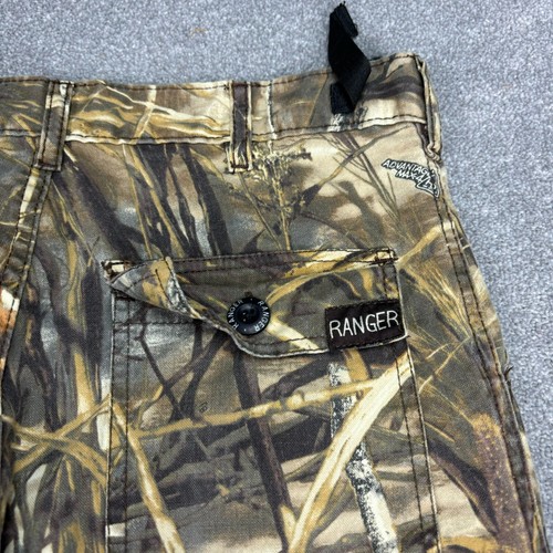 Realtree Hose Erwachsene 31x30 braun Zimmermann Camouflage Y2K Canvas Workwear Pants Herren - Bild 8 von 8