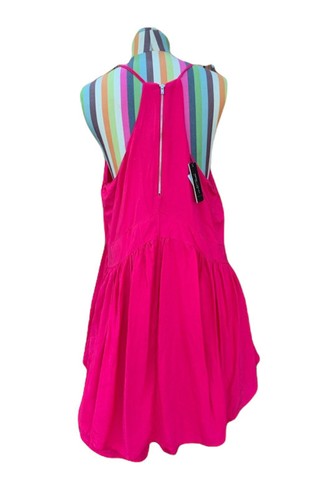 Romeo & Juliet Couture RoseRed Cutaway Swing Dress Size M 0402 - Picture 6 of 8
