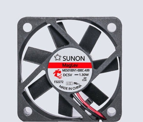 For SUNON ME50100V1-000C-A99 5010 5V 1.30W 5Cm Magnetic Silent Fan - Picture 3 of 9