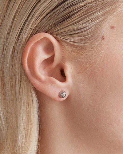 💜SUPERSTAR 6pc Silver-toned Crystal STUD EARRINGS Set by MIMCO $100💜 - Picture 9 of 12