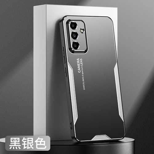 For Samsung Galaxy A35, Luxury Armor Back Metal Aluminum Soft Bumper Cover Case - 第 15/15 張圖片
