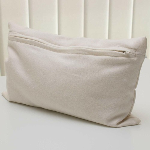 weiches Zirbenkissen Bio Flanell 30x20 mit Inlett Zirbelkissen Zirbenholzkissen - Bild 4 von 9