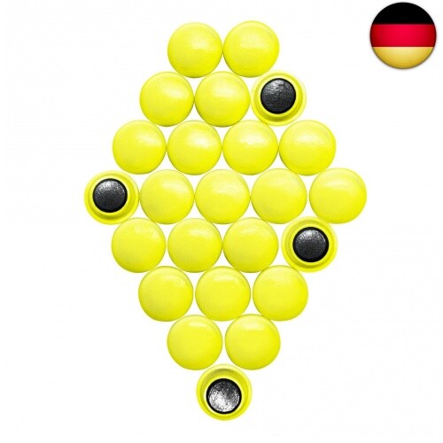 Kleine Gelbe Planungsbüro - Magnete Für Kühlschrank, Whiteboard, Mi - Bild 1 von 1