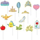 Disney Princess Party Supplies Photo Props Kit 13 Pieces Once Upon A Time Girl