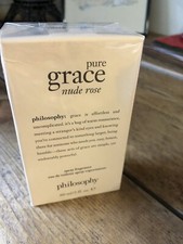 Image of Philosophy Pure Grace Nude Rose Eau de Toilette Spray 60ml Brand New