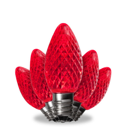 25 Kringle Traditions C7 Replacement Premium LED Christmas String Light Bulbs - Picture 47 of 51