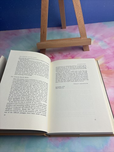 The Concise Jewish Bible~Birnbaum~VINTAGE 1976 Hardcover~Easy Read&Comprehension - Picture 14 of 20