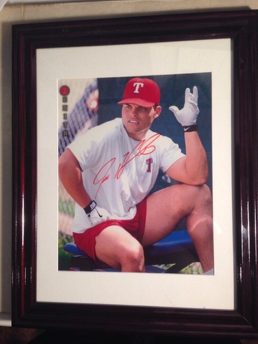 Ivan Pudge Rodriquez signed handsigniert 8 x 10 Baseball Foto AUTO BILD HOF - Bild 6 von 9