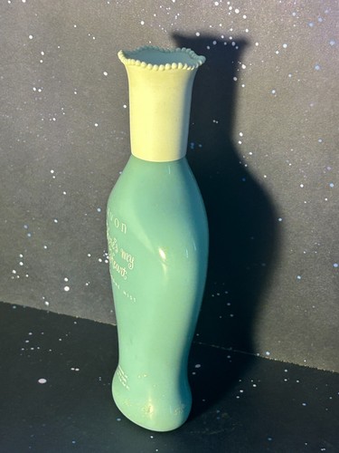 Avon Here's My Heart Cologne Nebelflasche 7" hellgrün mit perlbesetztem Verschluss - Bild 4 von 7