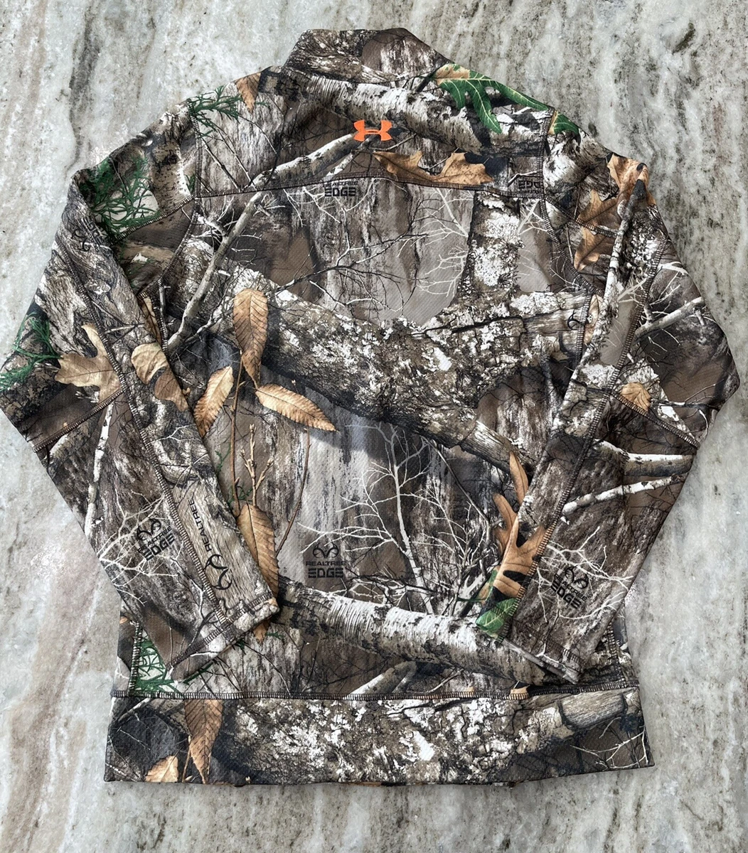 Under Armour 1 4 Zip Zephyr Fleece Camo Pullover Men s Sz Small
