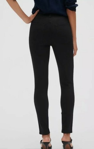Banana Republic High Rise Skinny Fade Resistant Black Jeans Size 30/10 RT$109 - Picture 2 of 10