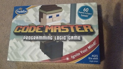 NEW Thinkfun CODE MASTER Programming Logic Board Game Single Player 8+ - Picture 1 of 2