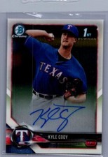 2018 Bowman Chrome #CPA-KC Kyle Cody Prospects Autographs