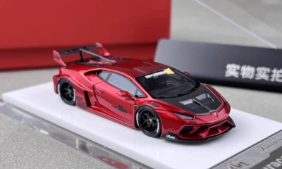 1/64 flame LBWK ランボルギーニ ウラカン GT LP610 赤 1:64 Flame Red Huracan GT LP610 LBWK Racing Sports Model