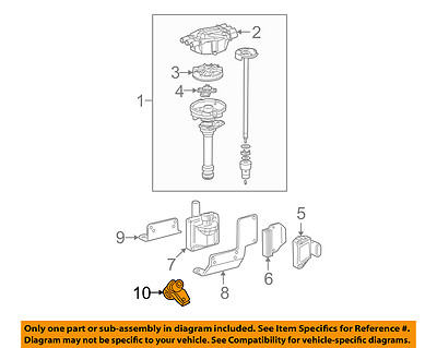 GM OEM-Engine Crankshaft Crank Position Sensor CPS 12596851 | eBay