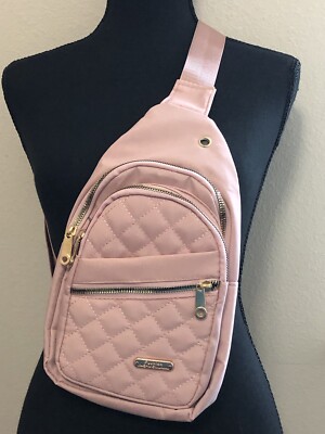 Fashion Jingpin Creations Minimalist Classic Sling Bag, Pink