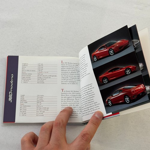 2000 Ferrari Press Kit CD Brochure Ferrari 360 Spider 550 Maranello 456 GT - Picture 18 of 20