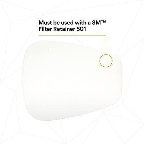 3M Atemschutzfilter Ersatz 5P71, 5 Paar, P95, muss mit 3M verwendet werden... - Bild 5 von 9