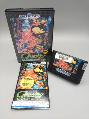 GREENDOG the Beached Surfer Dude COMPLET SEGA GENESIS 