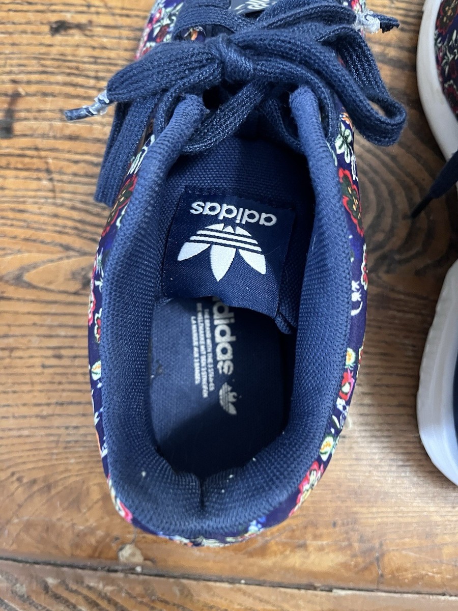 Adidas Originals Womens x The FARM Company ZX Flux Shoes