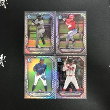 2026 Bowman Chrome Prospect Coy James Juan Torres Arjun Nimmala Reptilian 4 Lot