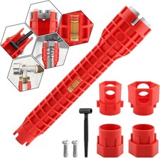 14-In-1 Multi-Functional Wrench Faucet Sink I...