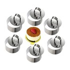  4 Pcs Homemade Desserts Cake Making Accessories Molds for Baking Supplies Round