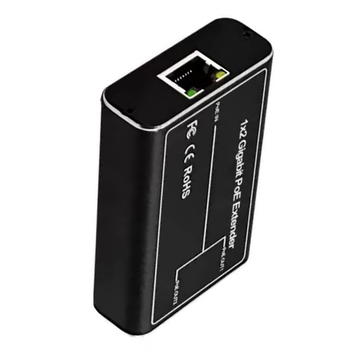 1PC New 1 in 2 Out POE Extender 1000mbps IEEE802.3af/at Home Networking Part - Afbeelding 5 van 17