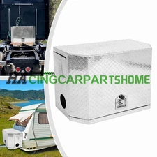Aluminum Generator Box Truck Tool Tox for Storage,RV,Trailer Tongue with 4 vents