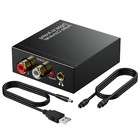 Prise Coaxiale 3,5 Mm Portable Fibre Optique NuméRique Vers Analogique Audi3737