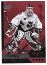 13/14 Black Diamond: Martin Brodeur Ruby Quad Diamond Card #'d 39/50 (#214) !