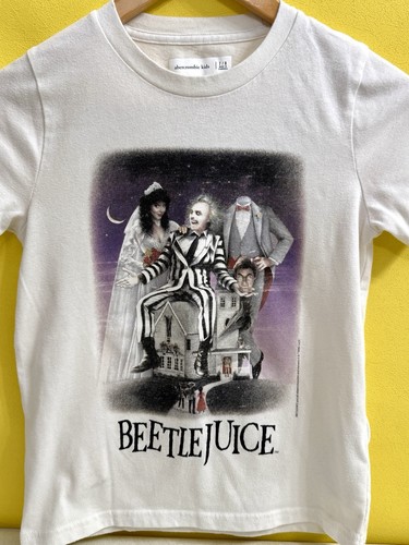 Abercrombie Kids 7/8 BettleJuice Grafik Kurzarm T-Shirt - Bild 2 von 3