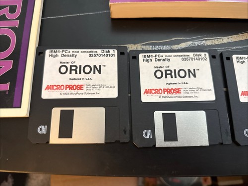 Masters of Orion (PC 3,5" Diskette, 1994) Big Box PC Microprose - Bild 6 von 20