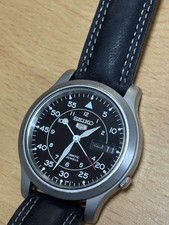 SEIKO 5 Automatic Watch 7S26-0350 Arabic/Spanish Day Display 37.2mm Japan