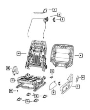 New Genuine Mopar Guide 2011-2015 OE 1UV47XDVAA