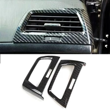 For Honda Accord 2008-13 Carbon Fiber Left And Right Air Outlet Vent Trim Cover
