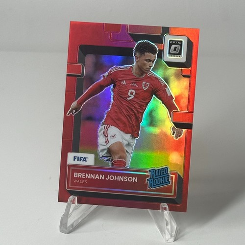 Brennan Johnson RC /165 2022-23 Donruss Optic Red ⚡ Spurs Winger Rookie SSP Wale