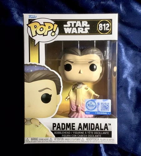 Funko Pop! Star Wars 812 Padme Amidala Funko Exclusive + Protector