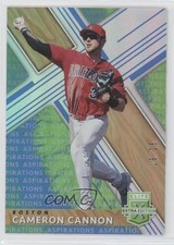 2019 Panini Elite Extra Edition Aspirations Tie-Dye 19/25 Cameron Cannon #43 s3g