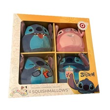 DISNEY STITCH 4 Pack 5" Plush Squishmallows TARGET EXCLUSIVE 2025 Brand New