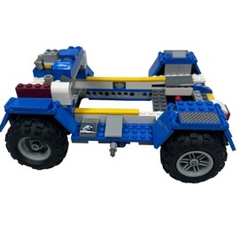 LEGO Jurassic World T-Rex Tracker Vehicle Base 75918 Partially Built INCOMPLETE