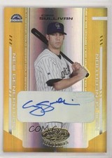 2004 Leaf Certified Materials Gold Mirror 24/25 Cory Sullivan #278 Auto 0c2