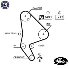 TIMING BELT 5590XS FOR PEUGEOT BOXER/Van/Platform/Chassis/Bus CITROEN 2.2L 4cyl